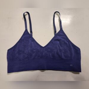Women's Blue Lace Bralette